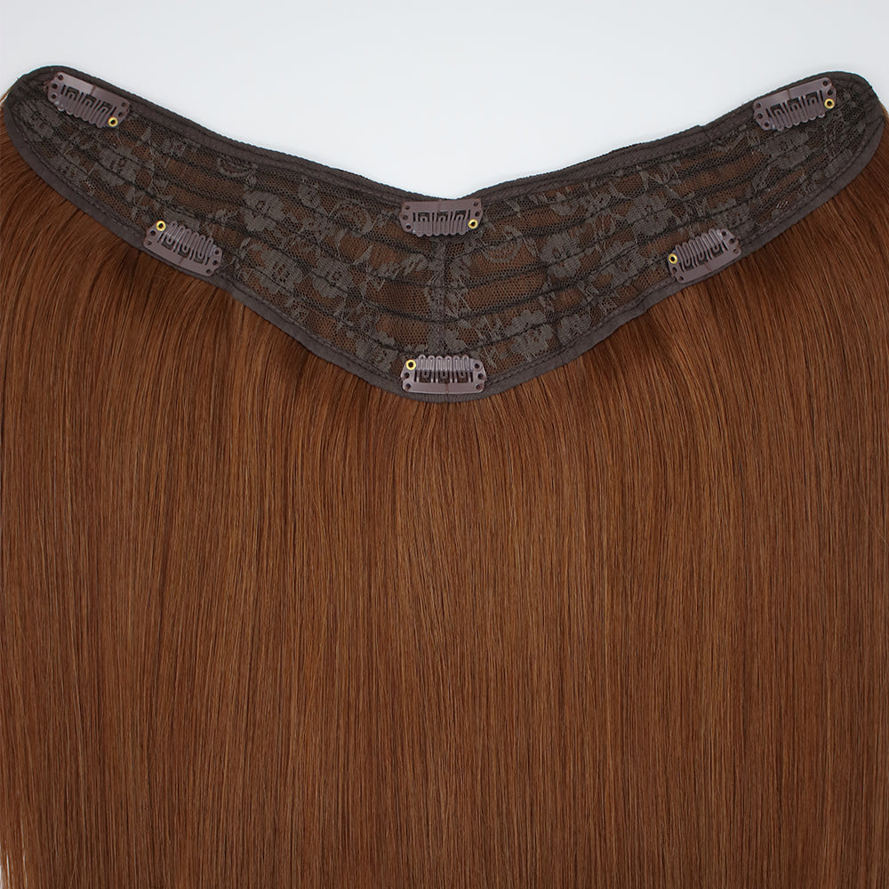 Amber tones hair extension