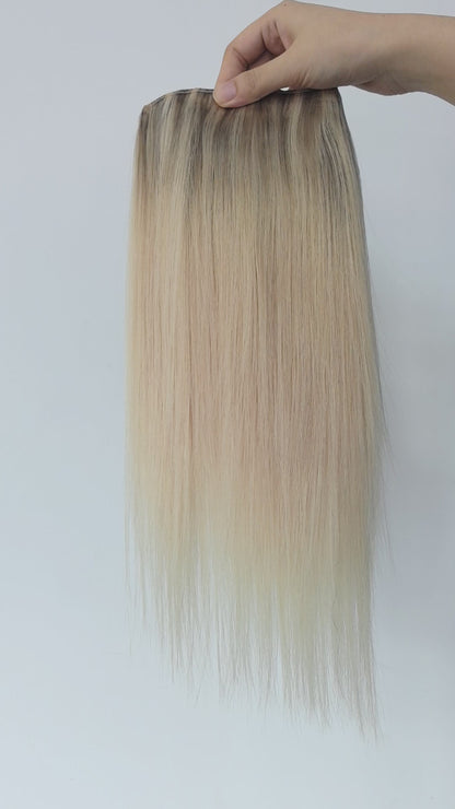 blonde hair extension