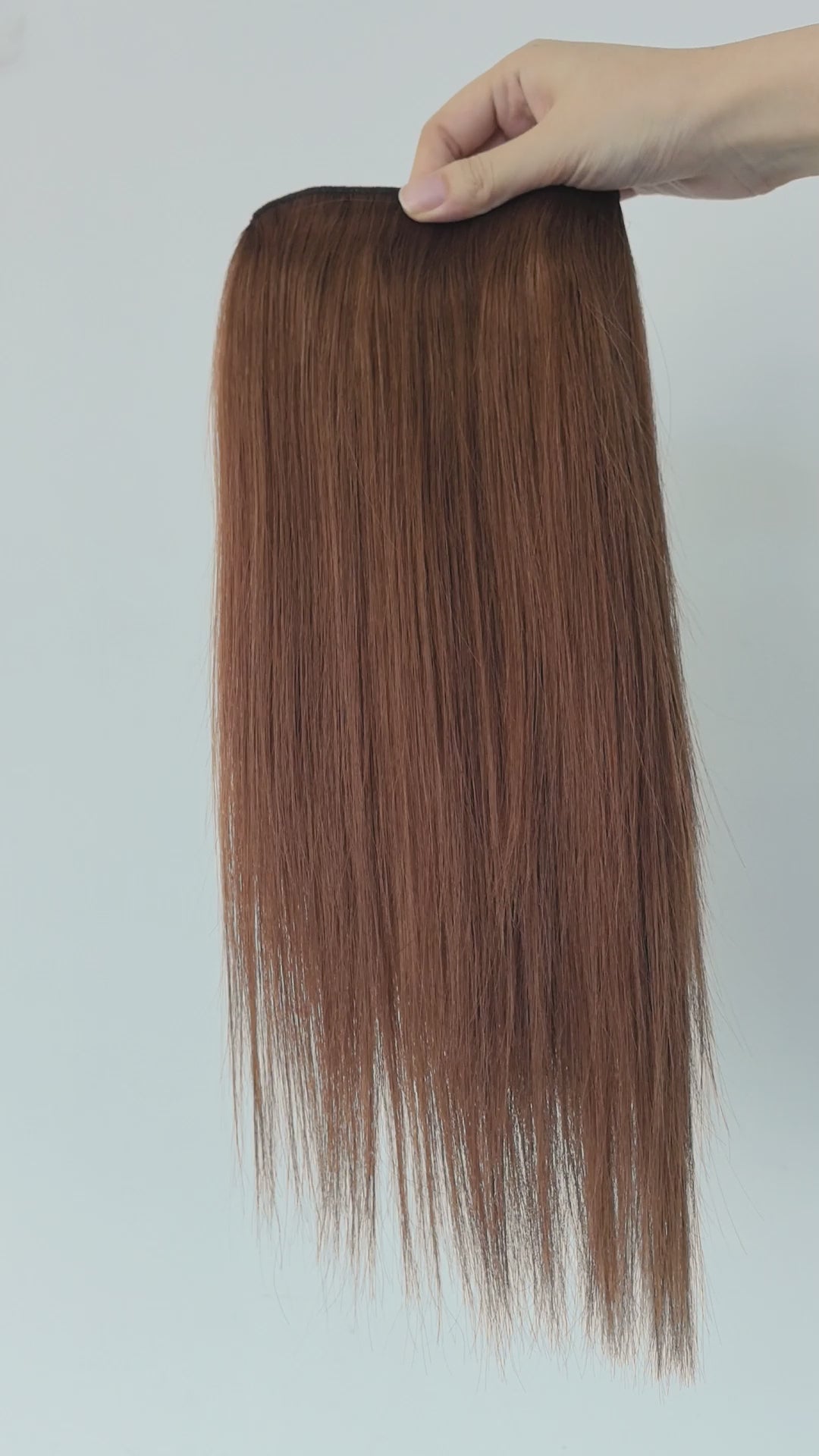 Amber tones hair extension